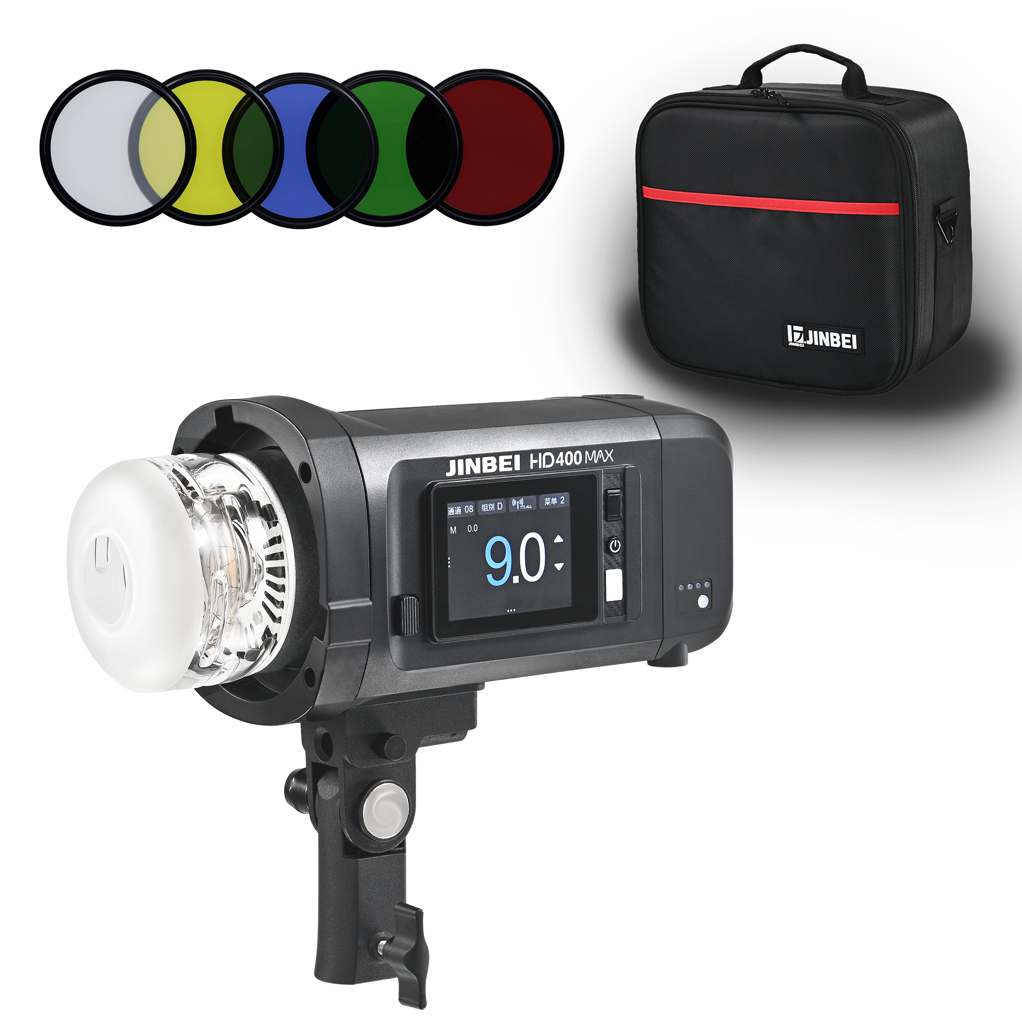 Strobe Flash TTL Pro | HD-400MAX | 400 Ws