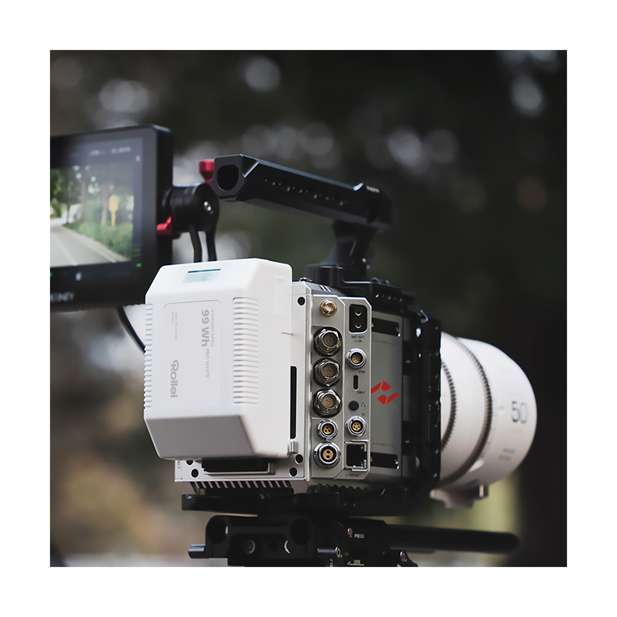 V-Mount Akku | 99 Wh | Pro White