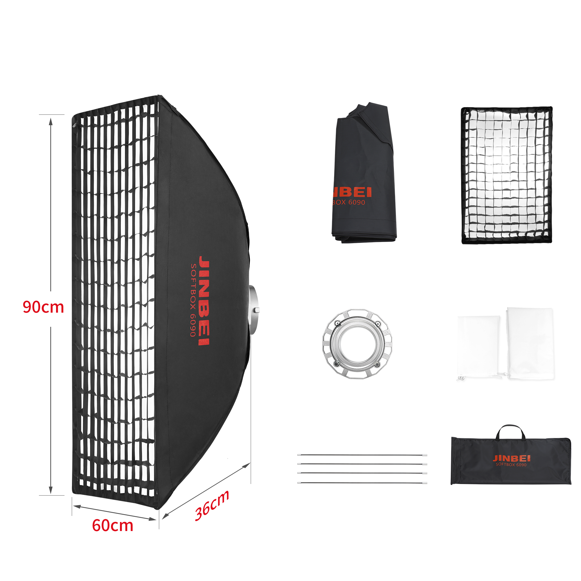 Softbox | Standard-Verschluss | Strip