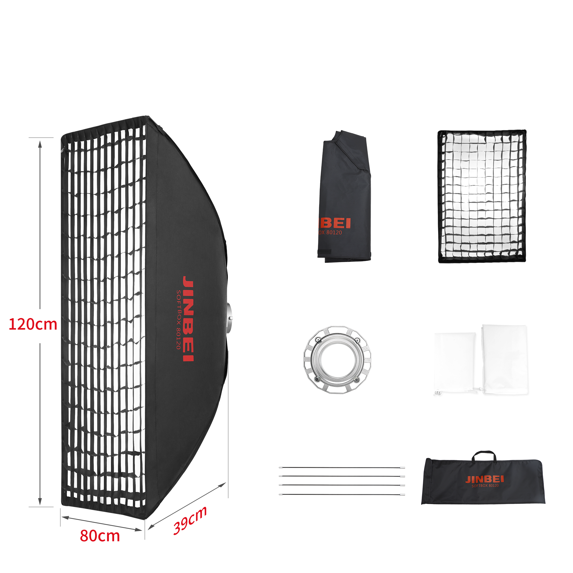 Softbox | Standard-Verschluss | Strip