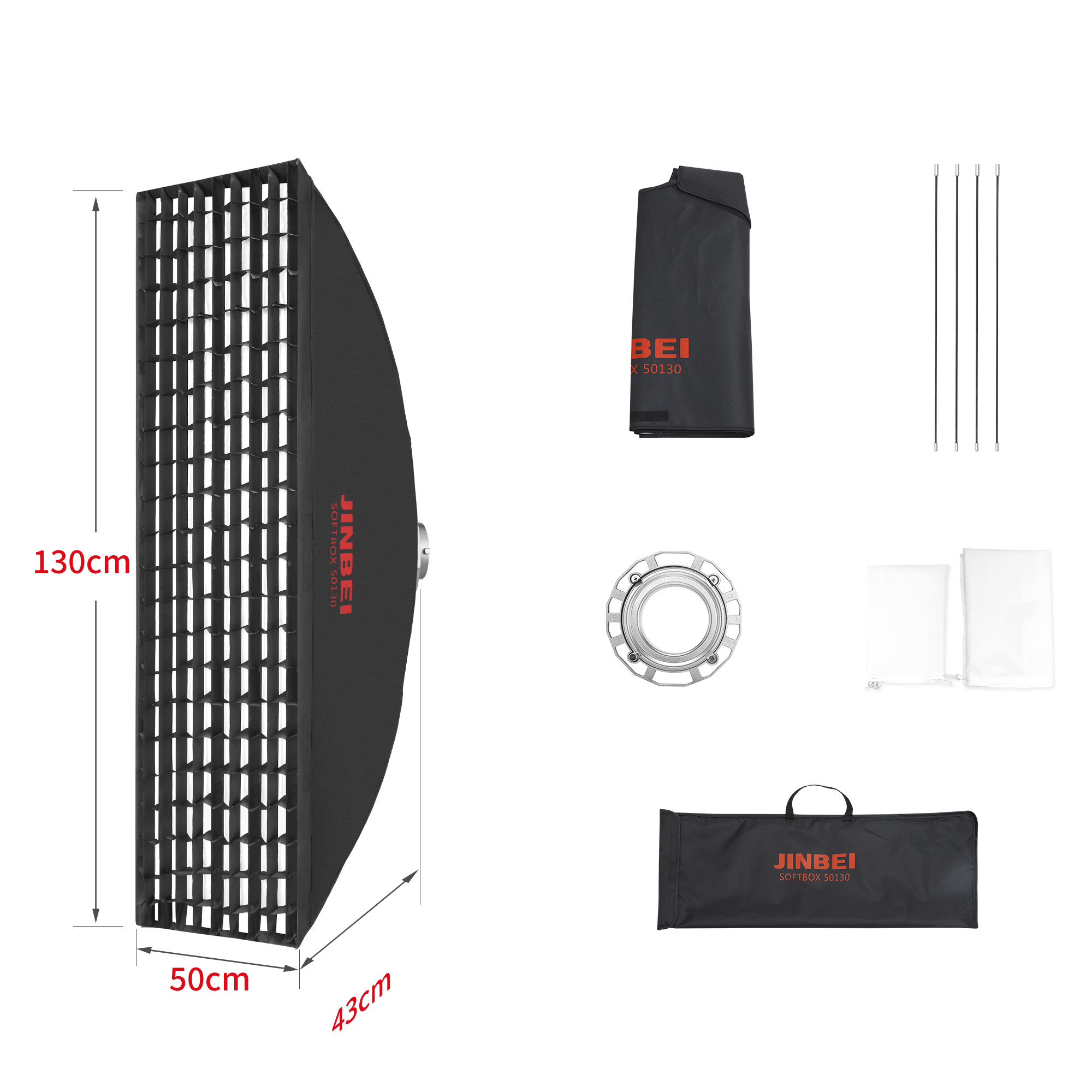 Softbox | Standard-Verschluss | Strip