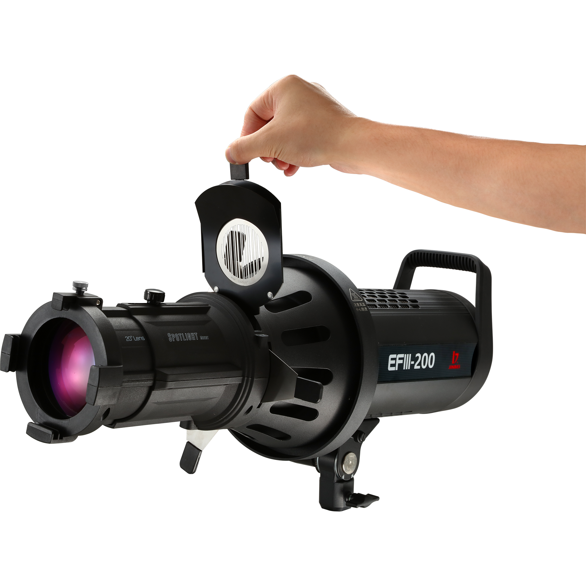 Spotvorsatz | EF-ZF3 | für LED-Dauerlichter