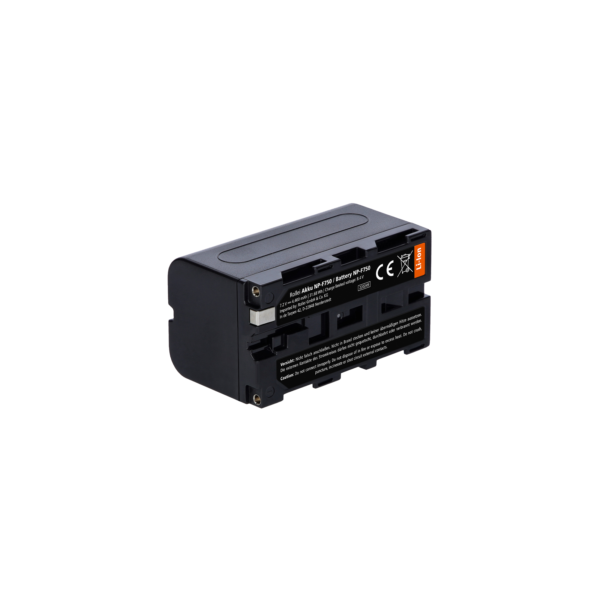 Akku | Sony NP-F750 | für LED-Leuchten