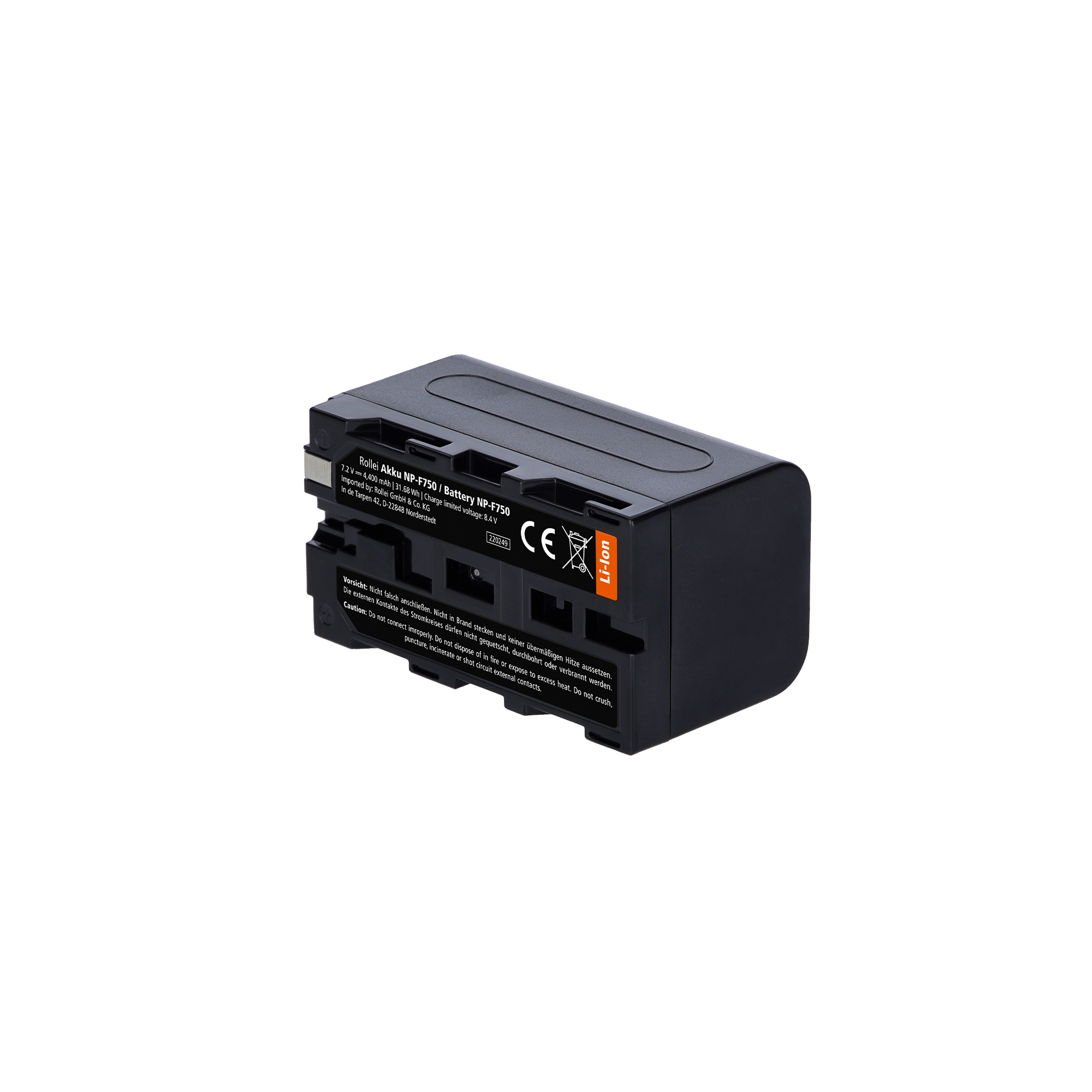 Akku | Sony NP-F750 | für LED-Leuchten