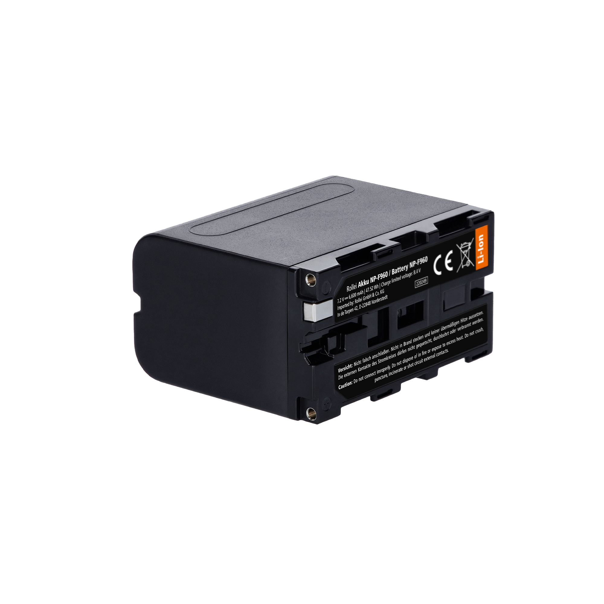Akku | Sony NP-F960 | für LED-Leuchten