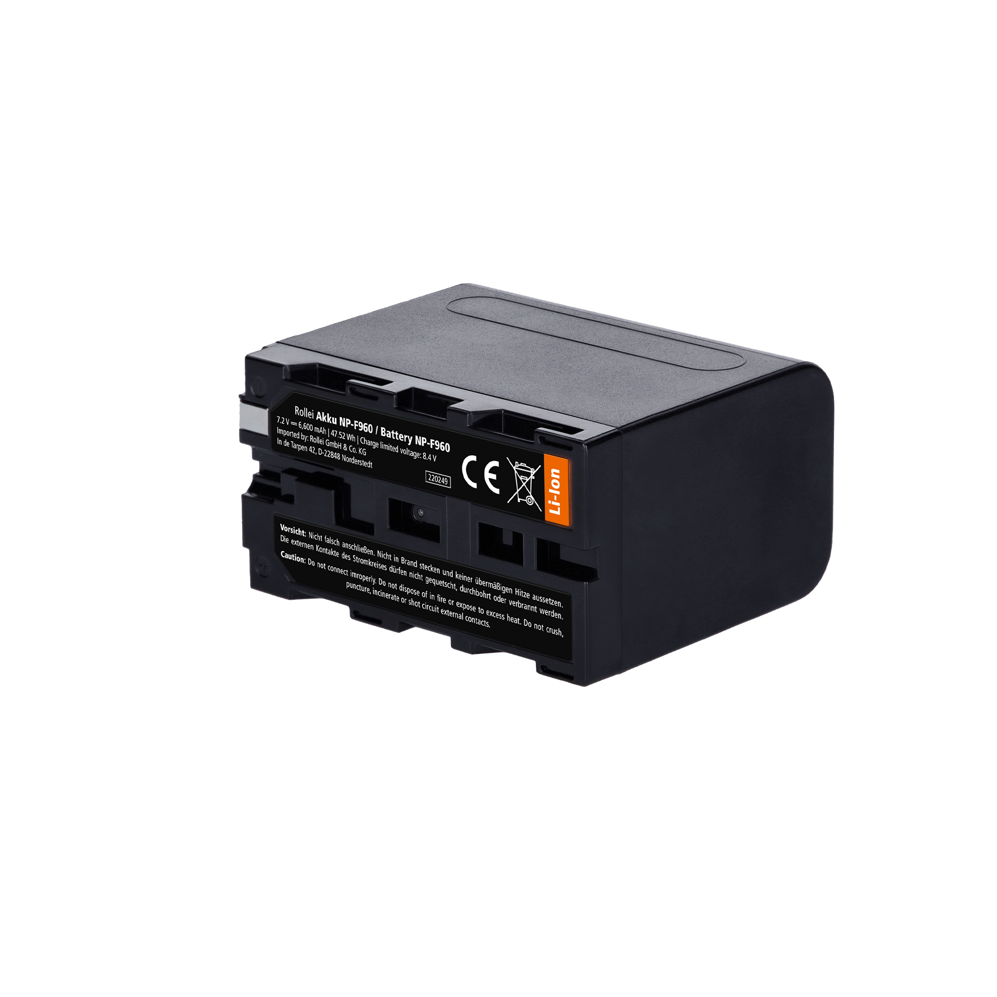Akku | Sony NP-F960 | für LED-Leuchten
