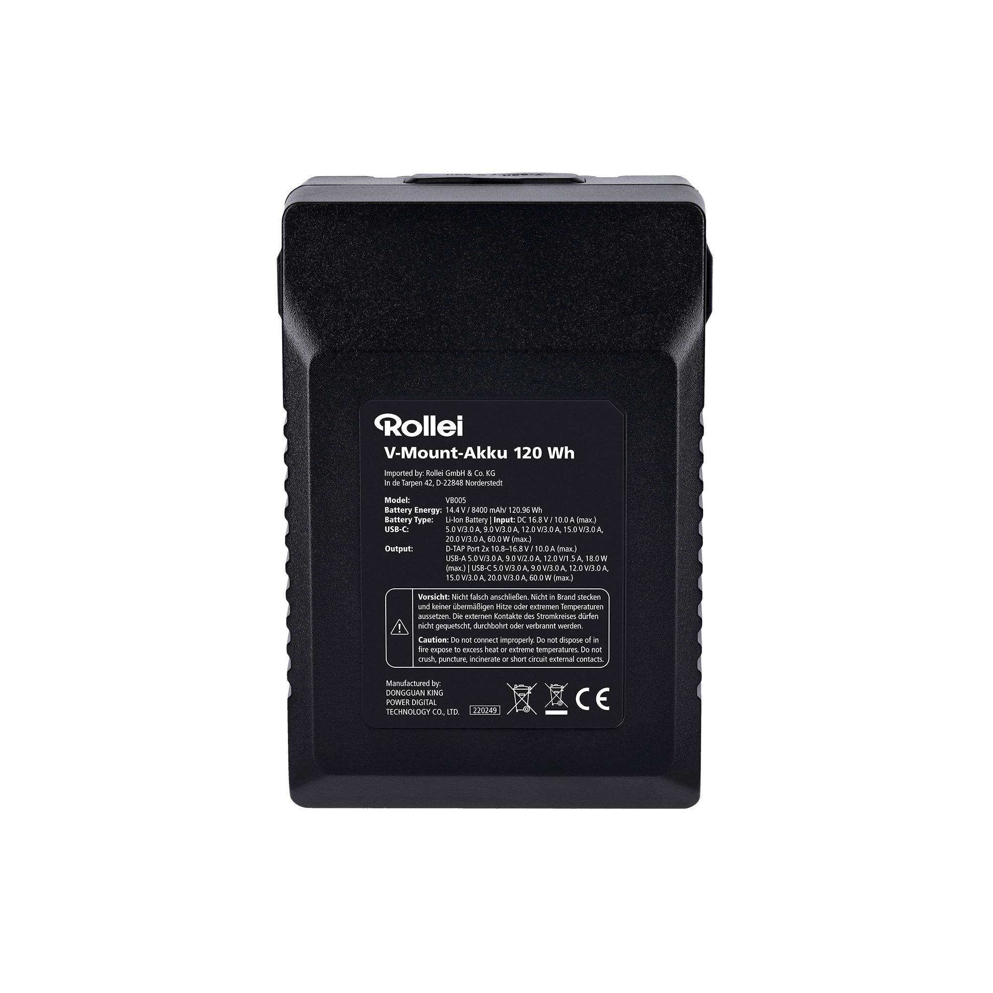 V-Mount Akku | 120 Wh