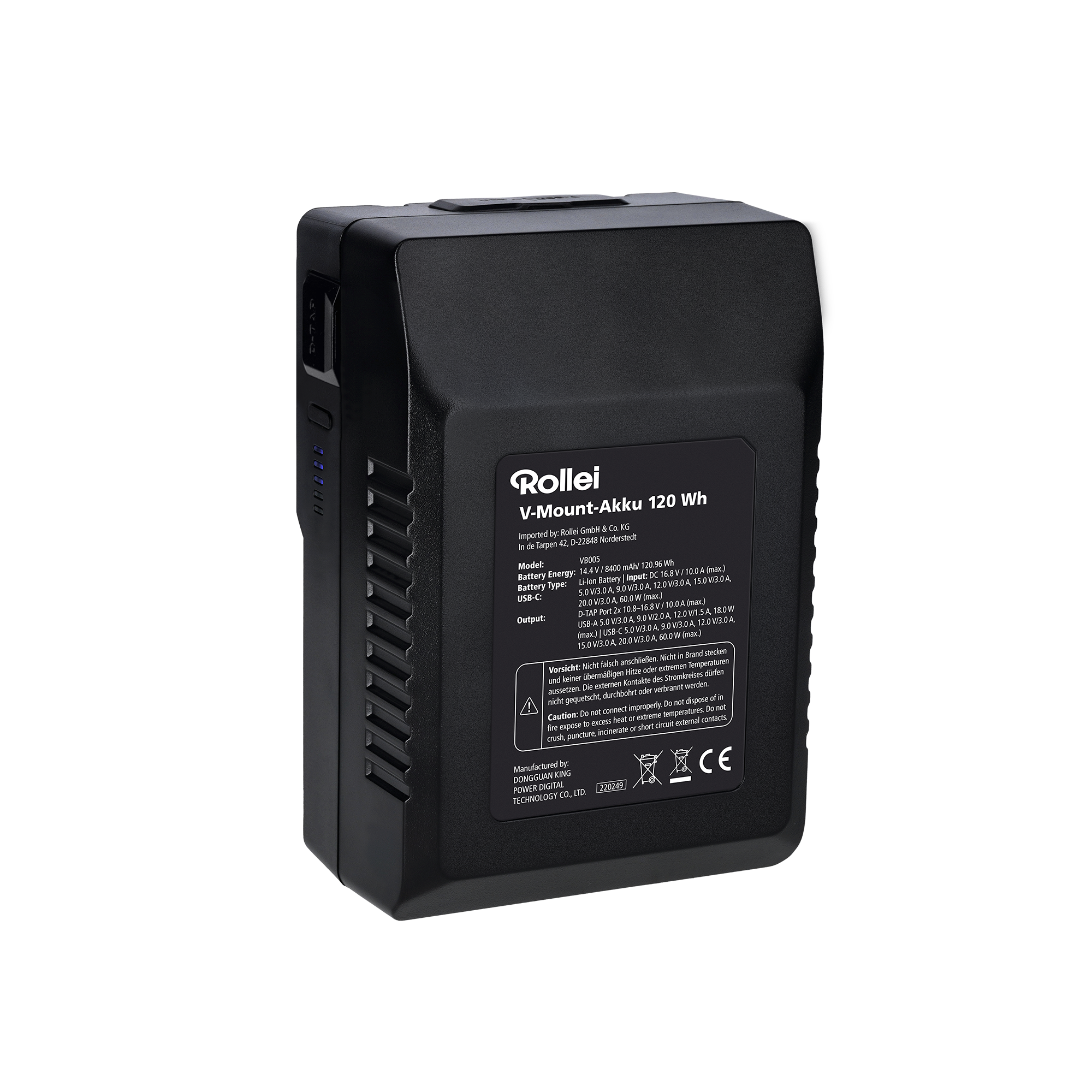 V-Mount Akku | 120 Wh