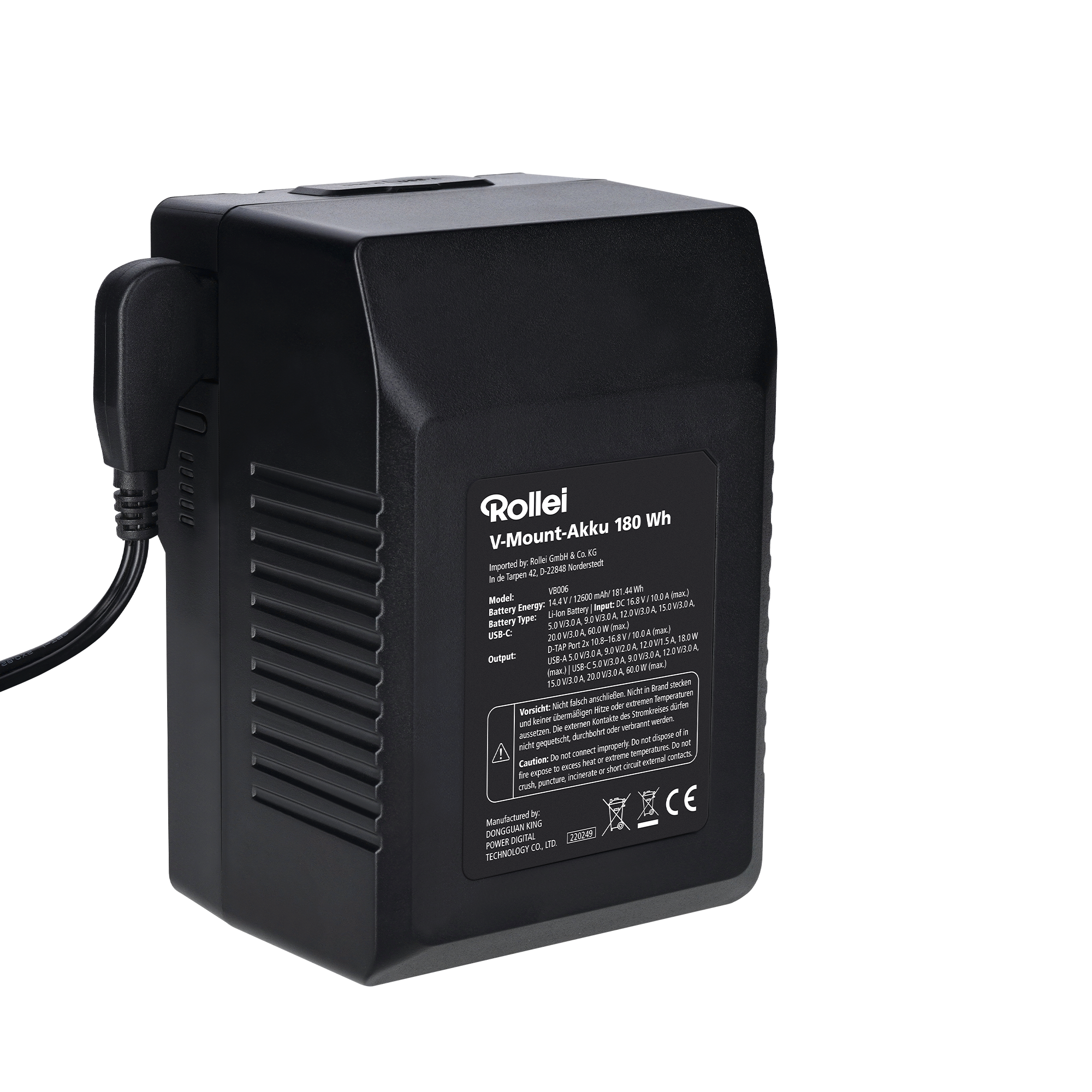 V-Mount Akku | 180 Wh