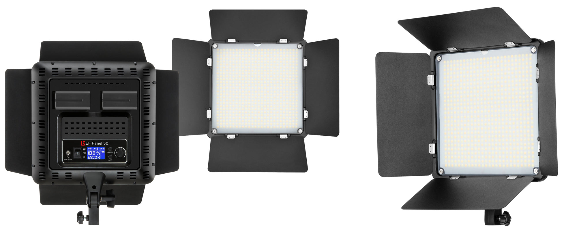 Neue LED-Dauerlichter EF-160 BiColor und EFP-50 BiColor