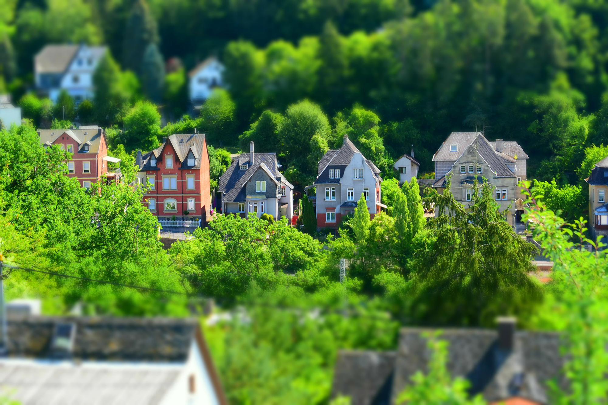 Die Magie der Tilt-Shift-Fotografie: Miniatur-welten zum Greifen nah