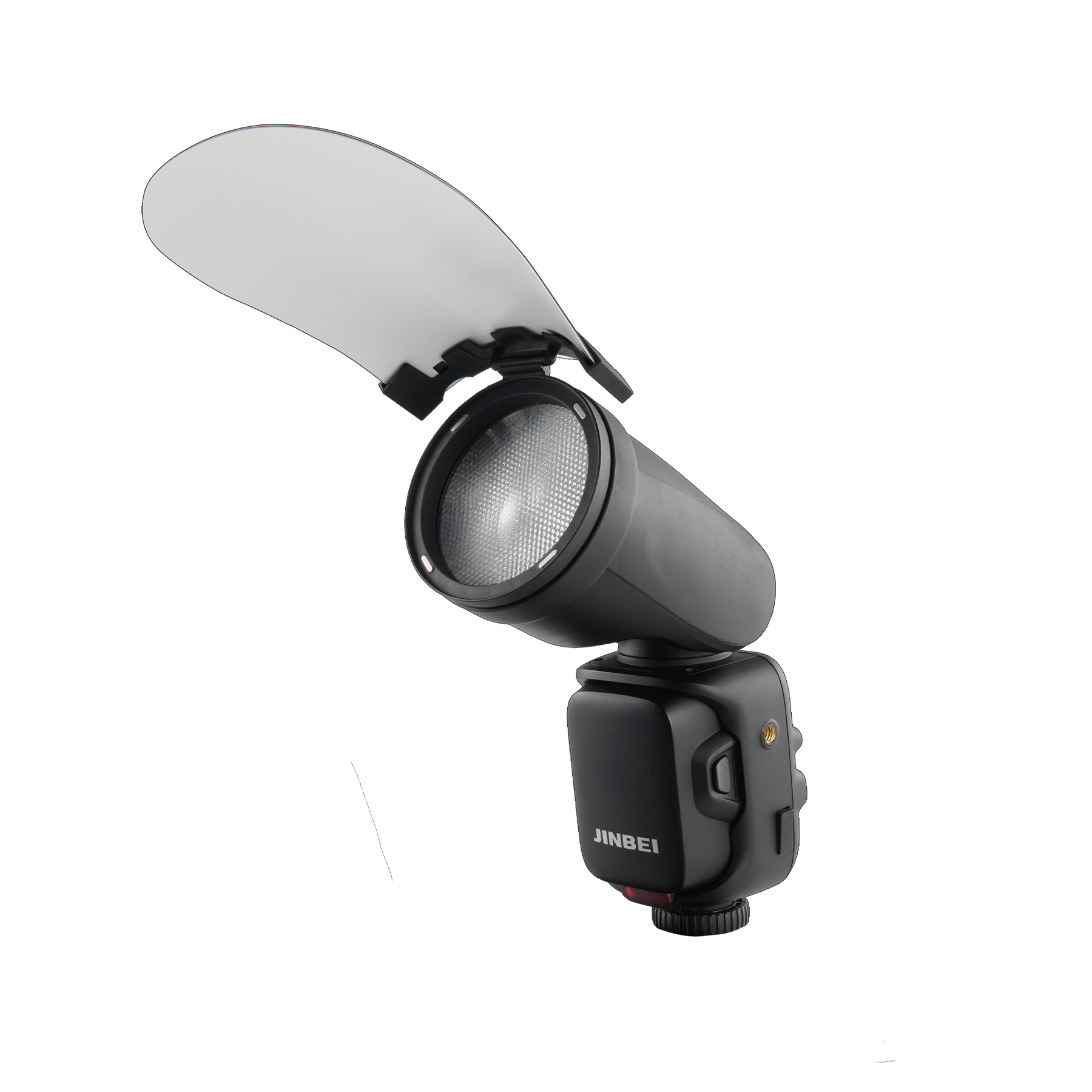 Bounce card for clip-on flashes
