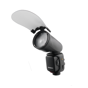 Bounce card for clip-on flashes