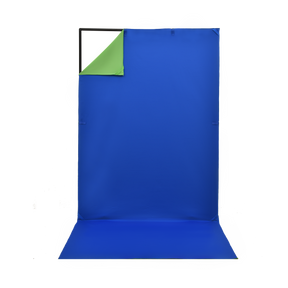 Portables Greenscreen-Set 150 x 200 cm inkl. Hintergrund