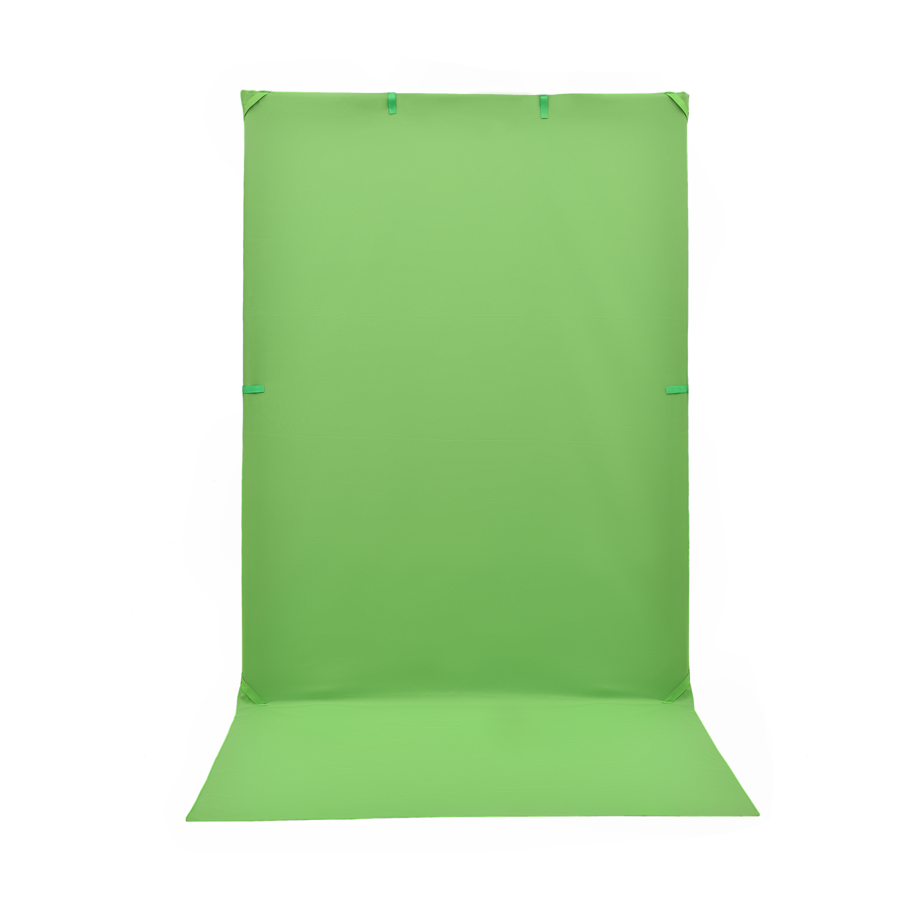 Portable green screen set 150 x 200 cm incl. background