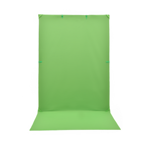 Portables Greenscreen-Set 150 x 200 cm inkl. Hintergrund