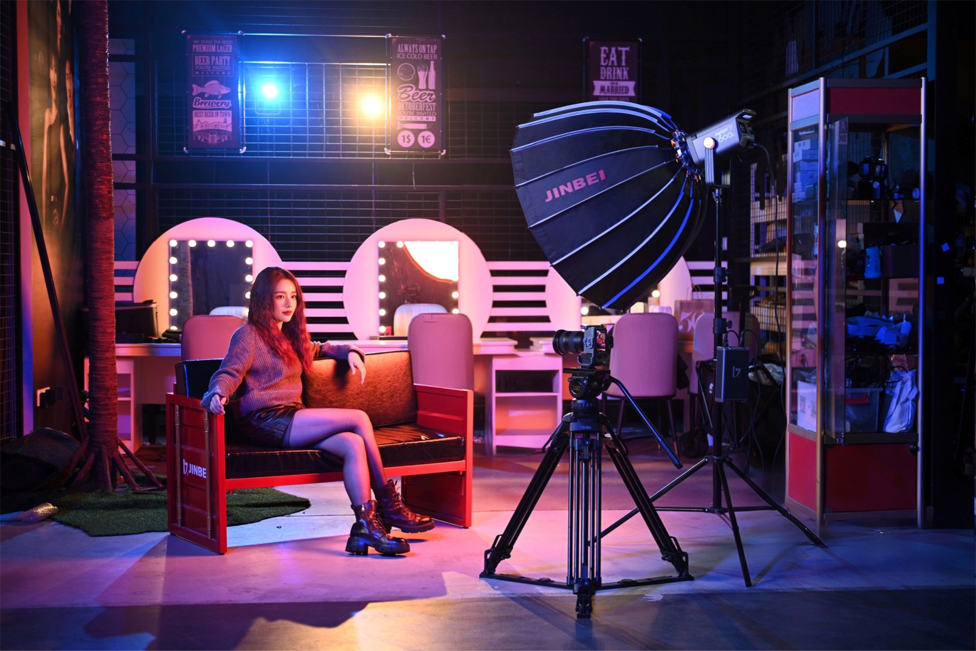 JL-600C RGB LED continuous light