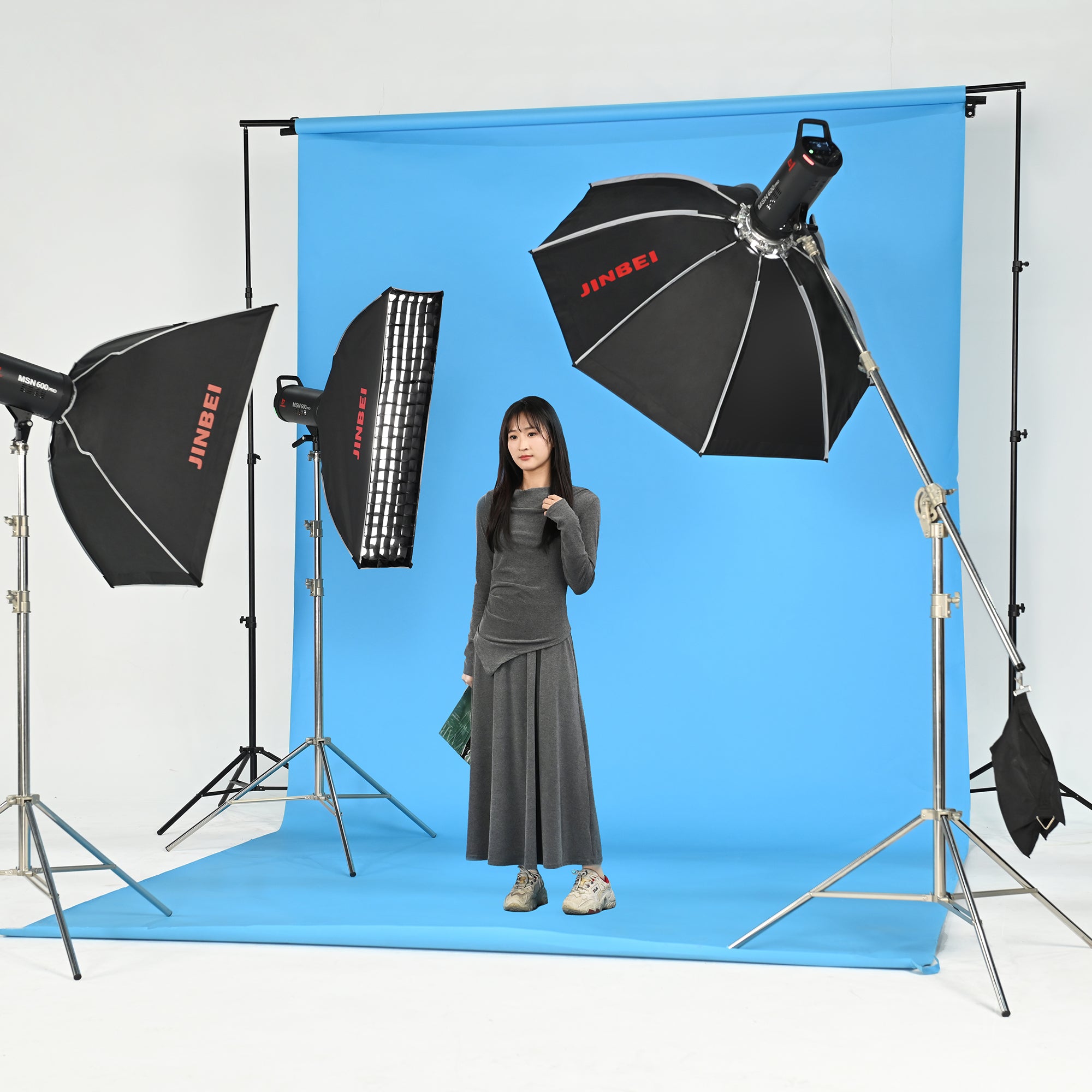 Light Stand JB-300S | Stainless Steel
