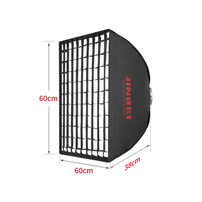 Softbox | Standard-Verschluss | Quadrat