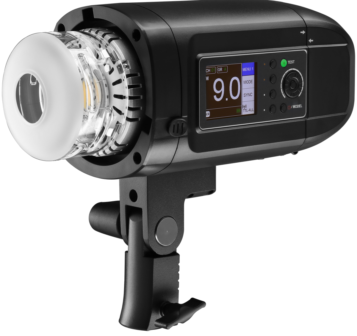 HD-400 TTL Pro Studioblitz mit Akku 400 Ws