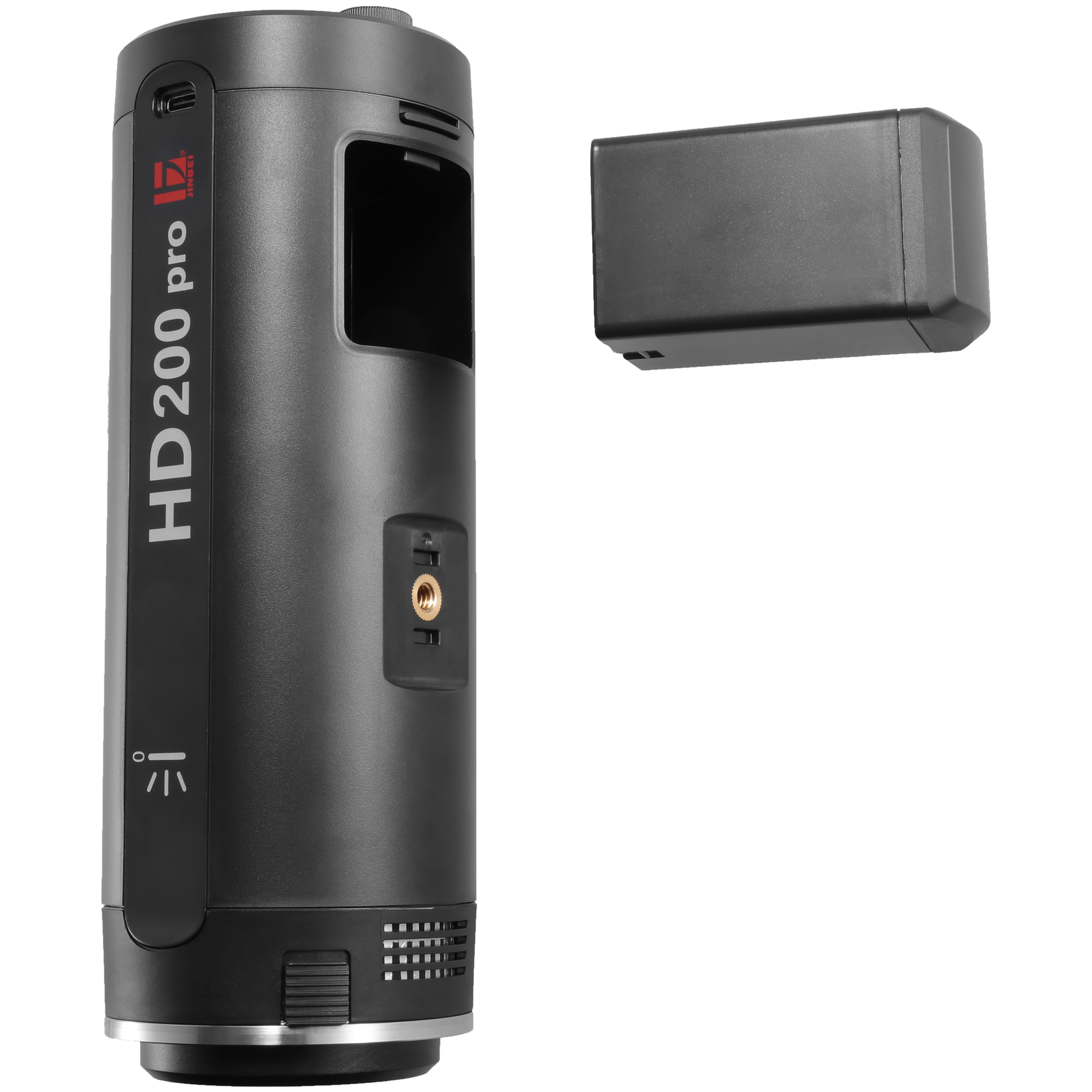HD-200 Pro studio flash with battery 200 Ws