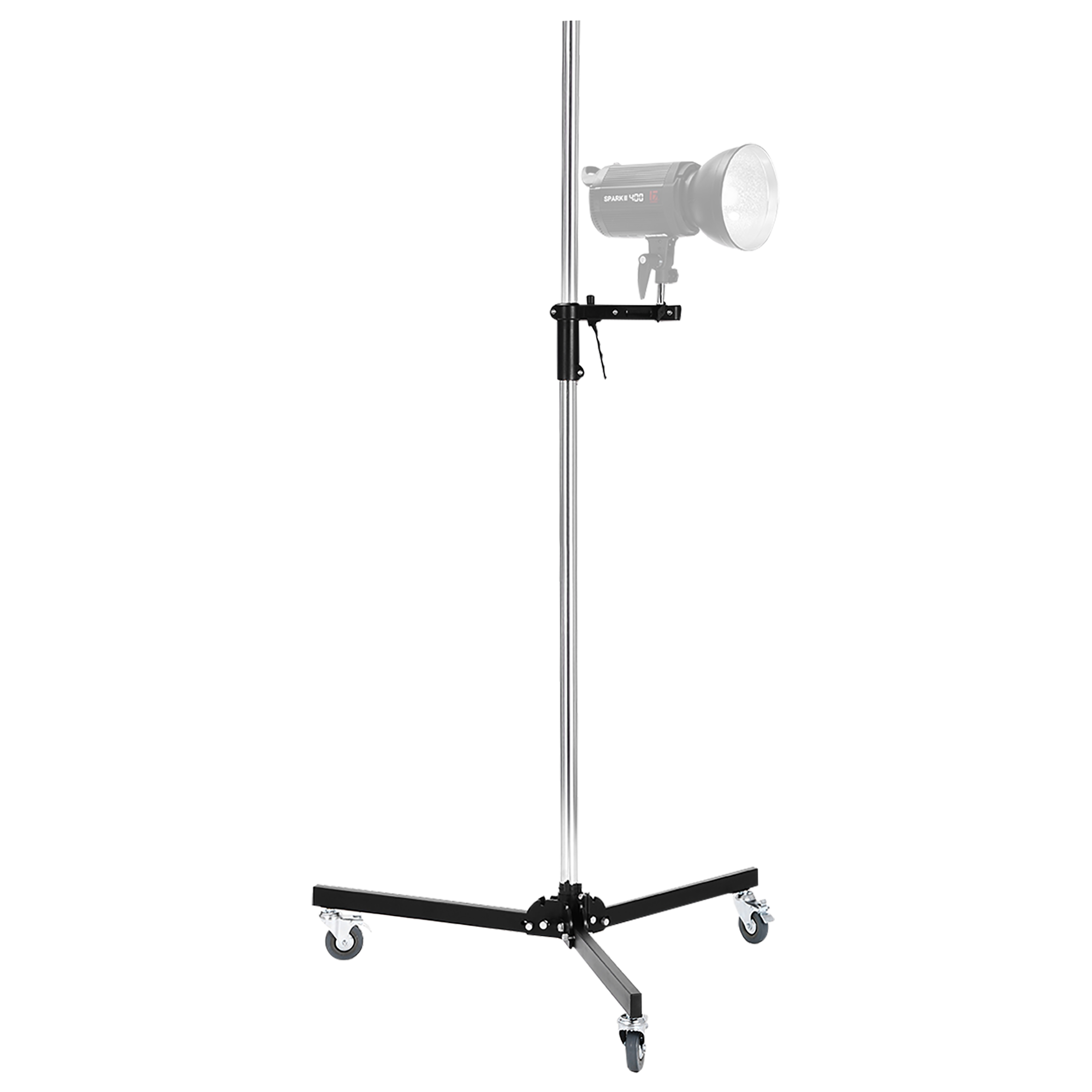 Lampenstativ | Rollbar | 29,5–220 cm