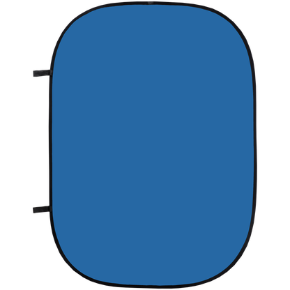 Hintergrund | faltbar | Schwarz/Weiß oder Blau/Grün