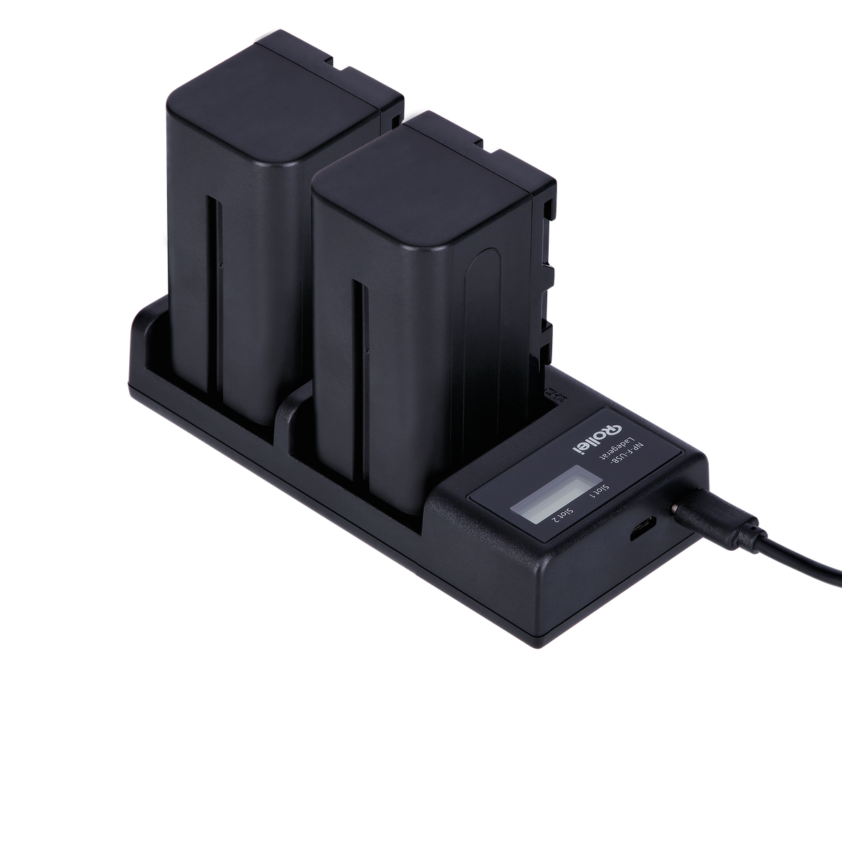 Bundle 2x Akku Typ NP-F750 + Ladegerät